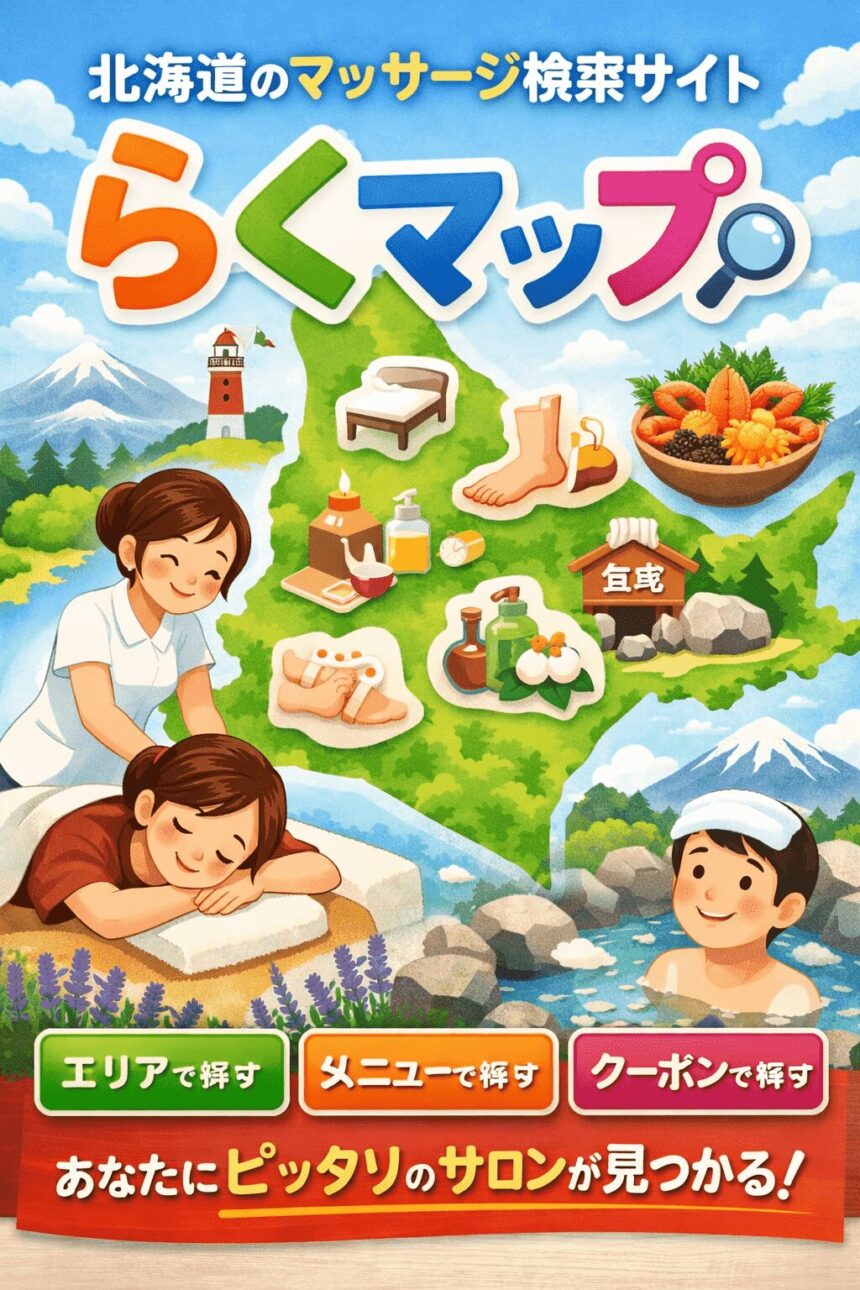 北海道マッサージ検索らくマップ